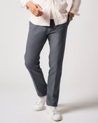 【ドゥクラッセ/DoCLASSE / MEN】の縦横ライトテクスチャー・テーパード・ノータック チャコール|ID: prp329100004350848 ipo3291000000036037462