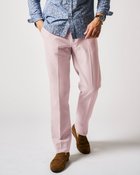 【ドゥクラッセ/DoCLASSE / MEN】の縦横ライトテクスチャー・テーパード・ノータック スモーキーピンク|ID: prp329100004350848 ipo3291000000036037465