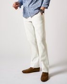 【ドゥクラッセ/DoCLASSE / MEN】の縦横ライトテクスチャー・テーパード・ノータック ホワイト|ID: prp329100004350848 ipo3291000000036037469