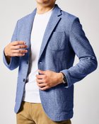 【ドゥクラッセ/DoCLASSE / MEN】のラクスマNEO高伸縮・爽快ジャケット 人気、トレンドファッション・服の通販 founy(ファニー) ファッション Fashion メンズファッション MEN NEW・新作・新着・新入荷 New Arrivals ジャケット Jacket ストライプ Stripe ストレッチ Stretch ベスト Vest メンズ Mens thumbnail インディゴ|ID: prp329100004350858 ipo3291000000030383597