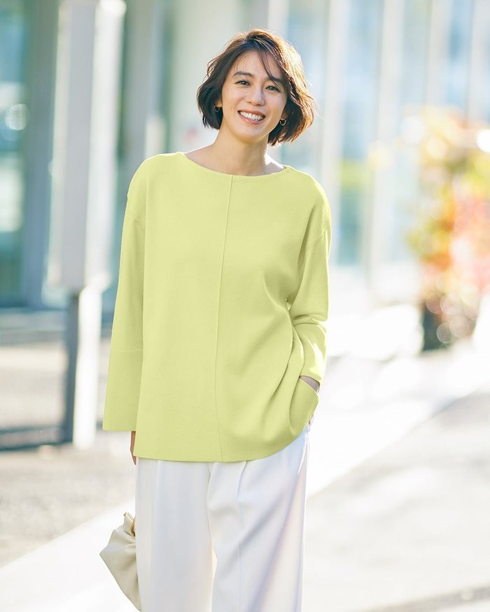 【ドゥクラッセ/DoCLASSE】の総針ニット・ボートネックロングトップス インテリア・キッズ・メンズ・レディースファッション・服の通販 founy(ファニー) https://founy.com/ ファッション Fashion レディースファッション Fashion for Women トップス・カットソー Cut & Sew Tops ニット Knit Tops & Sweaters センター Center, Center Line チュニック Tunic, Long Top フィット Fit, Slim Fit 春 Spring |ID: prp329100004350862 ipo3291000000035345493