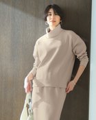 【ドゥクラッセ/DoCLASSE】のダンボールニット・ハイネックプルオーバー ライトベージュ|ID: prp329100004350863 ipo3291000000036273908