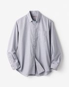 【ドゥクラッセ/DoCLASSE / MEN】のノーアイロン・ストレッチシャツ長袖ボタンダウン ブルーチェック|ID: prp329100004350872 ipo3291000000030383704