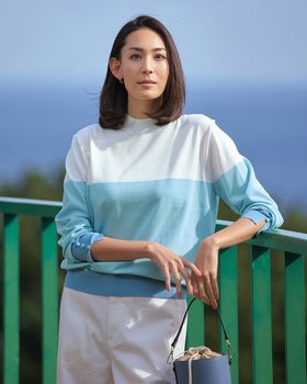 【ドゥクラッセ/DoCLASSE】 スタンダードニット・ハイネック人気、トレンドファッション・服の通販 founy(ファニー) ファッション Fashion レディースファッション WOMEN トップス・カットソー Tops/Tshirt ニット Knit Tops NEW・新作・新着・新入荷 New Arrivals なめらか Smooth カットソー Cut And Sew スタンダード Standard ストレッチ Stretch スリット Slit セーター Sweater ハイネック High Neck ブロック Block ボーダー Border エレガント 上品 Elegant 人気 Popularity 無地 Plain Color |ID:prp329100004350900