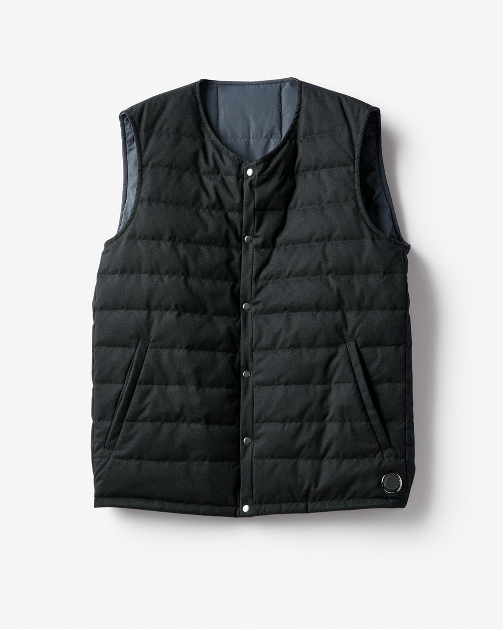 【ドゥクラッセ/DoCLASSE / MEN】のDoヒート・ウールライクダウンベスト インテリア・キッズ・メンズ・レディースファッション・服の通販 founy(ファニー) 　ファッション　Fashion　メンズファッション　MEN　ダウン　Down　ベスト　Vest　メンズ　Mens　モバイル　Mobile　ゴルフ　Golf　ブラック|ID: prp329100004350920 ipo3291000000030383993