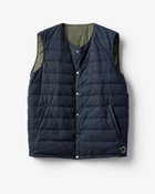 【ドゥクラッセ/DoCLASSE / MEN】のDoヒート・ウールライクダウンベスト ミッドナイトブルー|ID: prp329100004350920 ipo3291000000030383996