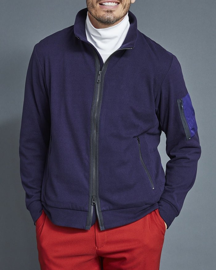 【ドゥクラッセ/DoCLASSE / MEN】のDoヒート/コンビデザインブルゾン インテリア・キッズ・メンズ・レディースファッション・服の通販 founy(ファニー) https://founy.com/ ファッション Fashion メンズファッション Fashion for Men パーカー Hoodie, Parka ブルゾン Blouson, Bomber Jacket メンズ Men's, Menswear モバイル Mobile, Smartphone ゴルフ Golf |ID: prp329100004350922 ipo3291000000034355626