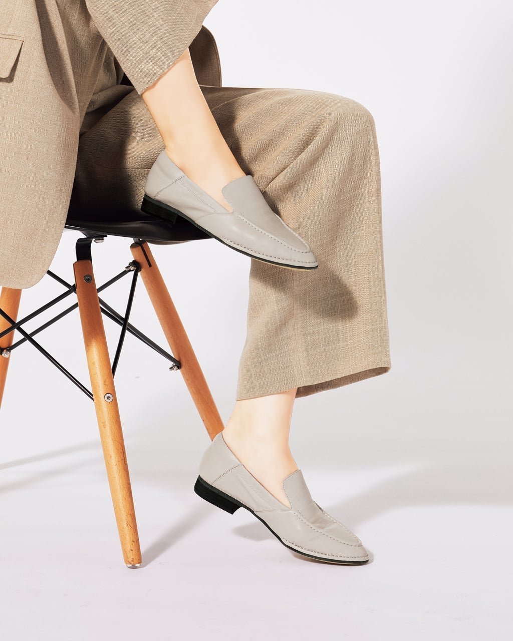 【フィットフィット/fitfit】のソフトレザーモカシンフラット fs 人気、トレンドファッション・服の通販 founy(ファニー) 　ファッション　Fashion　レディースファッション　WOMEN　クッション　Cushion　抗菌　Antibacterial　シューズ　Shoes　スタイリッシュ　Stylish　スマート　Smart　スリム　Slim　ダウン　Down　フィット　Fit　フラット　Flat　メッシュ　Mesh　NEW・新作・新着・新入荷　New Arrivals　おすすめ　Recommend　 other-1|ID: prp329100004358723 ipo3291000000030465423