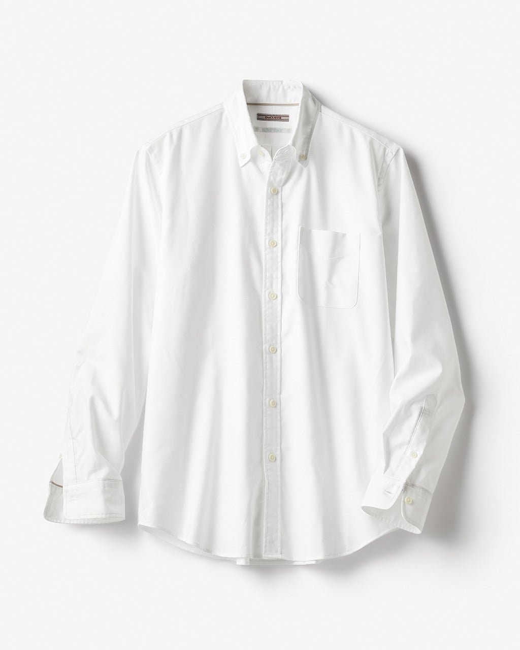【ドゥクラッセ/DoCLASSE / MEN】のピュアファインオックス長袖 インテリア・キッズ・メンズ・レディースファッション・服の通販 founy(ファニー) 　ファッション　Fashion　メンズファッション　MEN　抗菌　Antibacterial　ストライプ　Stripe　チェック　Check　なめらか　Smooth　長袖　Long Sleeve　フィット　Fit　メンズ　Mens　ヨーク　Yoke　NEW・新作・新着・新入荷　New Arrivals　ホワイト|ID: prp329100004373212 ipo3291000000030561116