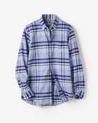 【ドゥクラッセ/DoCLASSE / MEN】のピュアファインオックス長袖 ネイビーチェック|ID: prp329100004373212 ipo3291000000030561134
