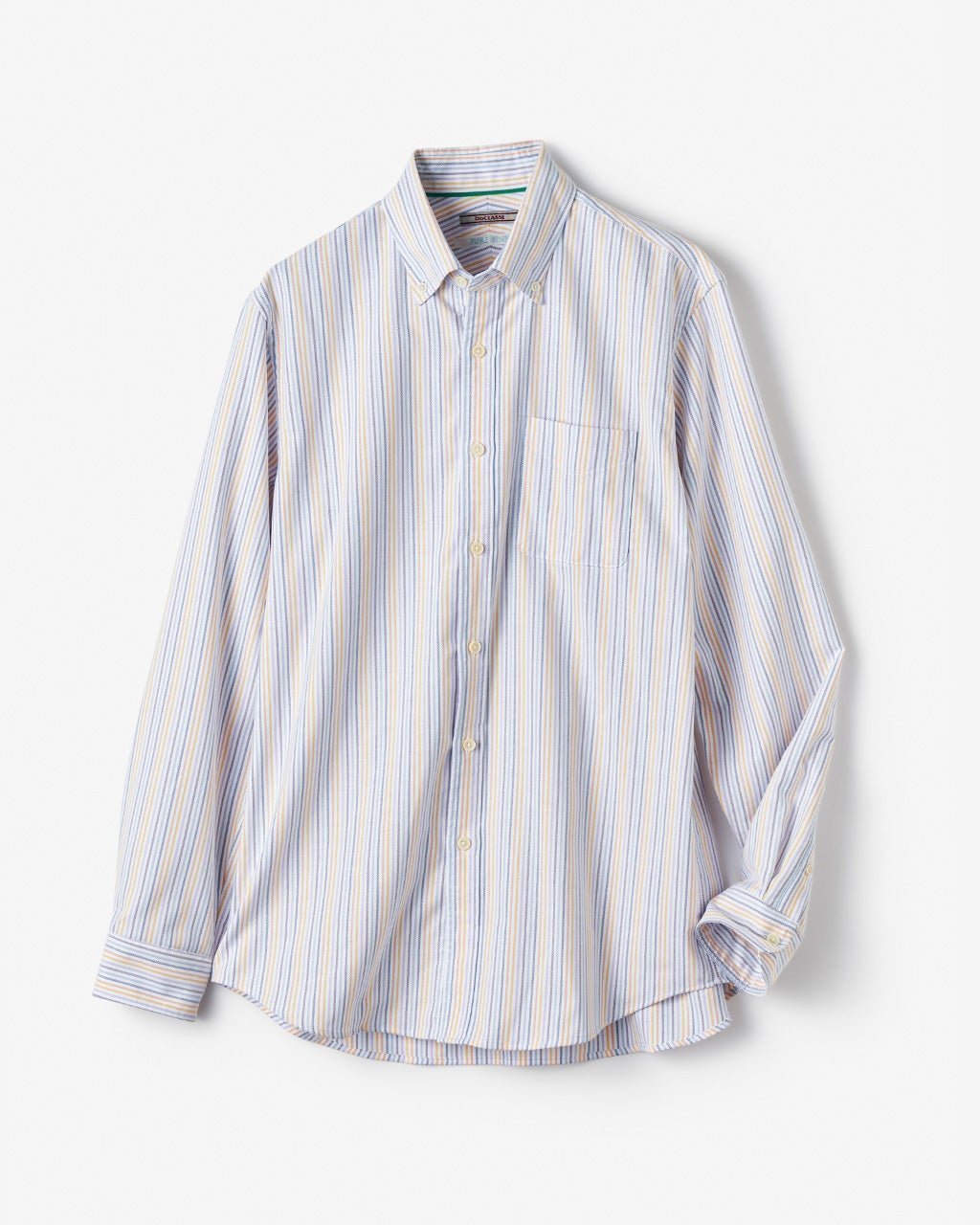 【ドゥクラッセ/DoCLASSE / MEN】のピュアファインオックス長袖 インテリア・キッズ・メンズ・レディースファッション・服の通販 founy(ファニー) 　ファッション　Fashion　メンズファッション　MEN　抗菌　Antibacterial　ストライプ　Stripe　チェック　Check　なめらか　Smooth　長袖　Long Sleeve　フィット　Fit　メンズ　Mens　ヨーク　Yoke　NEW・新作・新着・新入荷　New Arrivals　マルチストライプ|ID: prp329100004373212 ipo3291000000030561144