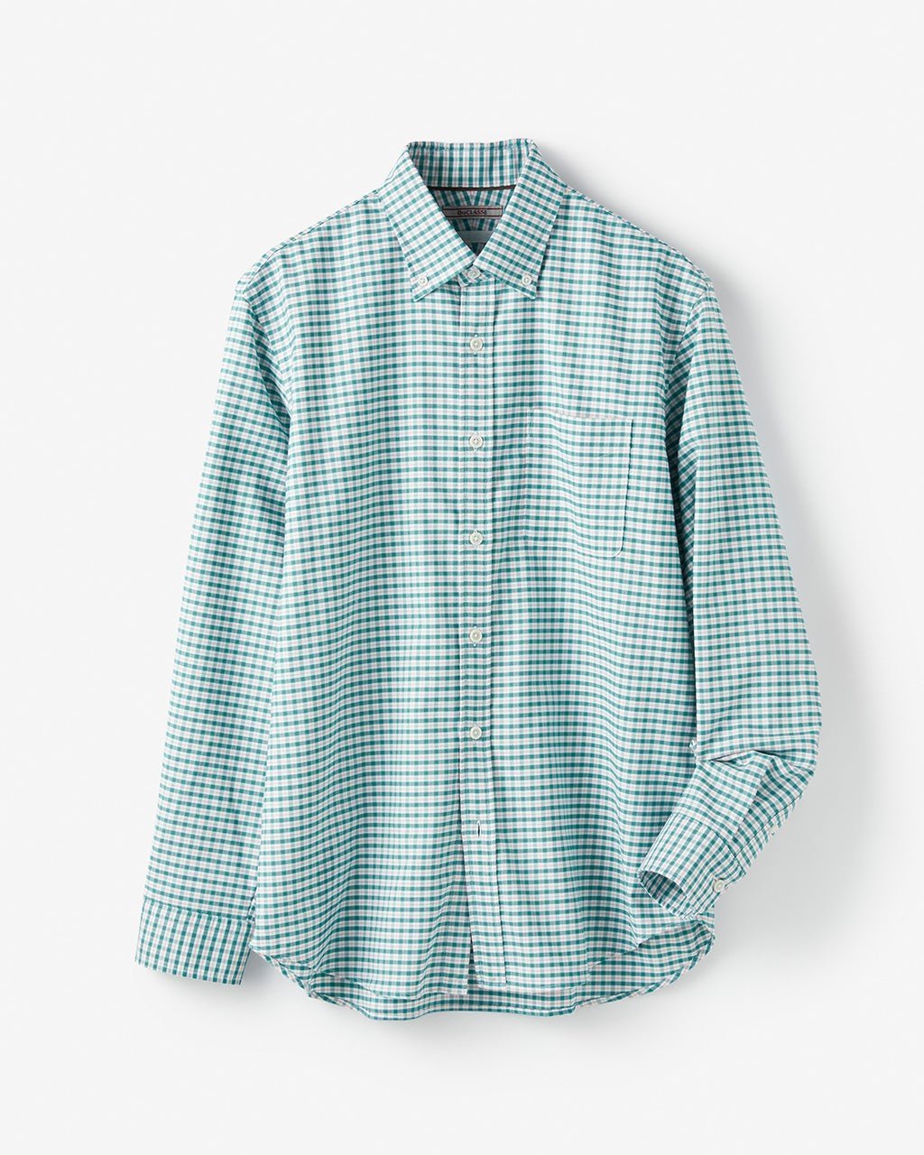 【ドゥクラッセ/DoCLASSE / MEN】のピュアファインオックス長袖 インテリア・キッズ・メンズ・レディースファッション・服の通販 founy(ファニー) 　ファッション　Fashion　メンズファッション　MEN　抗菌　Antibacterial　ストライプ　Stripe　チェック　Check　なめらか　Smooth　長袖　Long Sleeve　フィット　Fit　メンズ　Mens　ヨーク　Yoke　NEW・新作・新着・新入荷　New Arrivals　ブルーグリーン|ID: prp329100004373212 ipo3291000000030561163