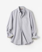 【ドゥクラッセ/DoCLASSE / MEN】のピュアファインオックス長袖 グレーストライプ|ID: prp329100004373212 ipo3291000000030561194