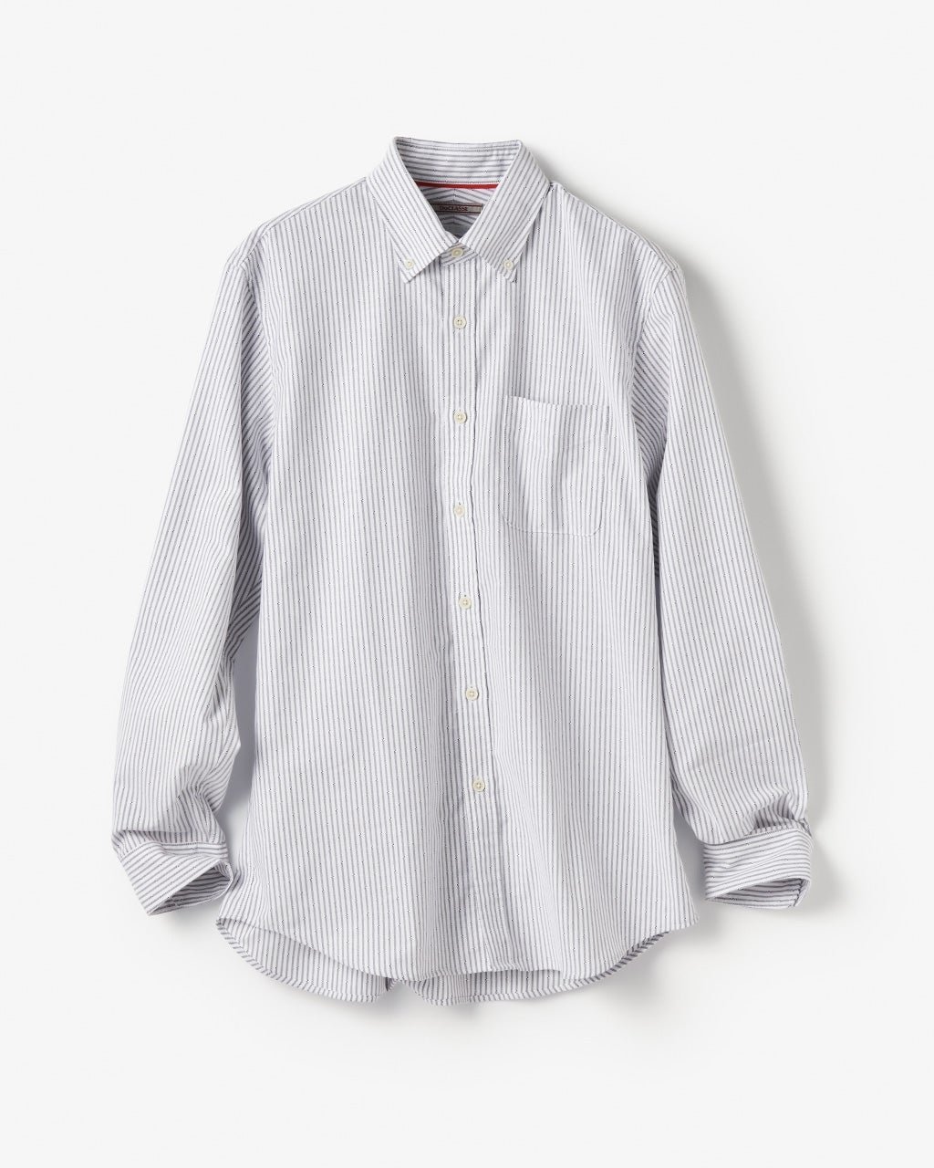 【ドゥクラッセ/DoCLASSE / MEN】のピュアファインオックス長袖 インテリア・キッズ・メンズ・レディースファッション・服の通販 founy(ファニー) 　ファッション　Fashion　メンズファッション　MEN　抗菌　Antibacterial　ストライプ　Stripe　チェック　Check　なめらか　Smooth　長袖　Long Sleeve　フィット　Fit　メンズ　Mens　ヨーク　Yoke　NEW・新作・新着・新入荷　New Arrivals　ネイビーストライプ|ID: prp329100004373212 ipo3291000000030561203
