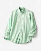 【ドゥクラッセ/DoCLASSE / MEN】のピュアファインオックス長袖 グリーンストライプ|ID: prp329100004373212 ipo3291000000030561217
