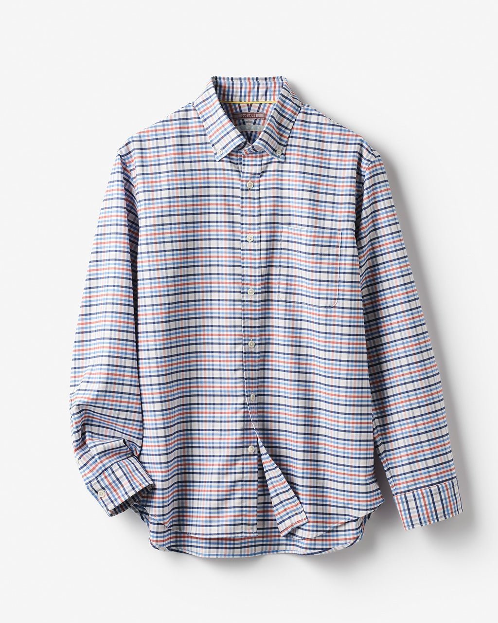 【ドゥクラッセ/DoCLASSE / MEN】のピュアファインオックス長袖 インテリア・キッズ・メンズ・レディースファッション・服の通販 founy(ファニー) 　ファッション　Fashion　メンズファッション　MEN　抗菌　Antibacterial　ストライプ　Stripe　チェック　Check　なめらか　Smooth　長袖　Long Sleeve　フィット　Fit　メンズ　Mens　ヨーク　Yoke　NEW・新作・新着・新入荷　New Arrivals　アプリコット|ID: prp329100004373212 ipo3291000000030561243