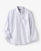 【ドゥクラッセ/DoCLASSE / MEN】のピュアファイン・先染めオックスシャツ 長袖 パープルストライプ|ID: prp329100004373212 ipo3291000000032775264