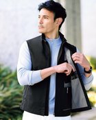 【ドゥクラッセ/DoCLASSE / MEN】の10ポケット撥水ダブルシステムベスト 人気、トレンドファッション・服の通販 founy(ファニー) ファッション Fashion メンズファッション MEN スマート Smart ダブル Double パッチ Patch フラップ Flap フロント Front ベスト Vest ポケット Pocket メッシュ Mesh メンズ Mens thumbnail ダークネイビー|ID: prp329100004387810 ipo3291000000030743945