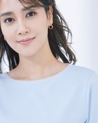 【ドゥクラッセ/DoCLASSE】のパールトリムボートネック/7分袖・ドゥクラッセTシャツ ペールブルー|ID: prp329100004392242 ipo3291000000036037602