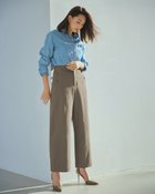 【ドゥクラッセ/DoCLASSE】のドライシェルストレッチ・バレルパンツ ダークトープ|ID: prp329100004392244 ipo3291000000030709461