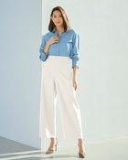 【ドゥクラッセ/DoCLASSE】のドライシェルストレッチ・バレルパンツ オフホワイト|ID: prp329100004392244 ipo3291000000030709463