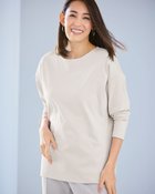 【ドゥクラッセ/DoCLASSE】のリラックスフォルム/長袖・ドゥクラッセTシャツ ライトグレー|ID: prp329100004392256 ipo3291000000035734954