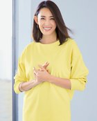 【ドゥクラッセ/DoCLASSE】のリラックスフォルム/長袖・ドゥクラッセTシャツ ペールイエロー|ID: prp329100004392256 ipo3291000000035734961