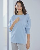 【ドゥクラッセ/DoCLASSE】のリラックスフォルム/長袖・ドゥクラッセTシャツ ペールブルー|ID: prp329100004392256 ipo3291000000035734968