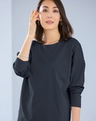 【ドゥクラッセ/DoCLASSE】のリラックスフォルム/長袖・ドゥクラッセTシャツ ミッドナイトブルー|ID: prp329100004392256 ipo3291000000035734973