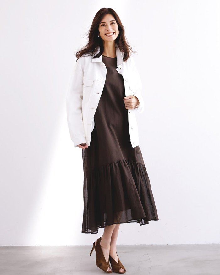 【ドゥクラッセ/DoCLASSE】のエアーストレッチデニム・オーバージャケット インテリア・キッズ・メンズ・レディースファッション・服の通販 founy(ファニー) https://founy.com/ ファッション Fashion レディースファッション Fashion for Women アウター Coat / Outerwear Collection レディースジャケット・軽アウター Jackets ジャケット Jacket, Outerwear ストレッチ Stretch, Stretchy Fabric デニム Denim, Jeans Material トレンド Trend, Trending Now ベーシック Basic, Essential 人気 Popular, Best Seller 秋 Autumn |ID: prp329100004392259 ipo3291000000034114843