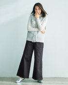 【ドゥクラッセ/DoCLASSE】のミラクルストレッチ・バギーパンツ ブラック|ID: prp329100004392272 ipo3291000000030709639