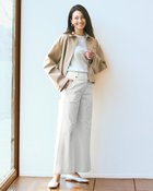 【ドゥクラッセ/DoCLASSE】のミラクルストレッチ・バギーパンツ 人気、トレンドファッション・服の通販 founy(ファニー) ファッション Fashion レディースファッション Fashion for Women パンツ Pants & Trousers コンパクト Compact, Small Size ストレッチ Stretch, Stretchy Fabric トレンド Trend, Trending Now パターン Pattern, Design Print ループ Loop, Loop Knit ワイド Wide, Wide Fit 人気 Popular, Best Seller thumbnail ライトグレー|ID: prp329100004392272 ipo3291000000036037677