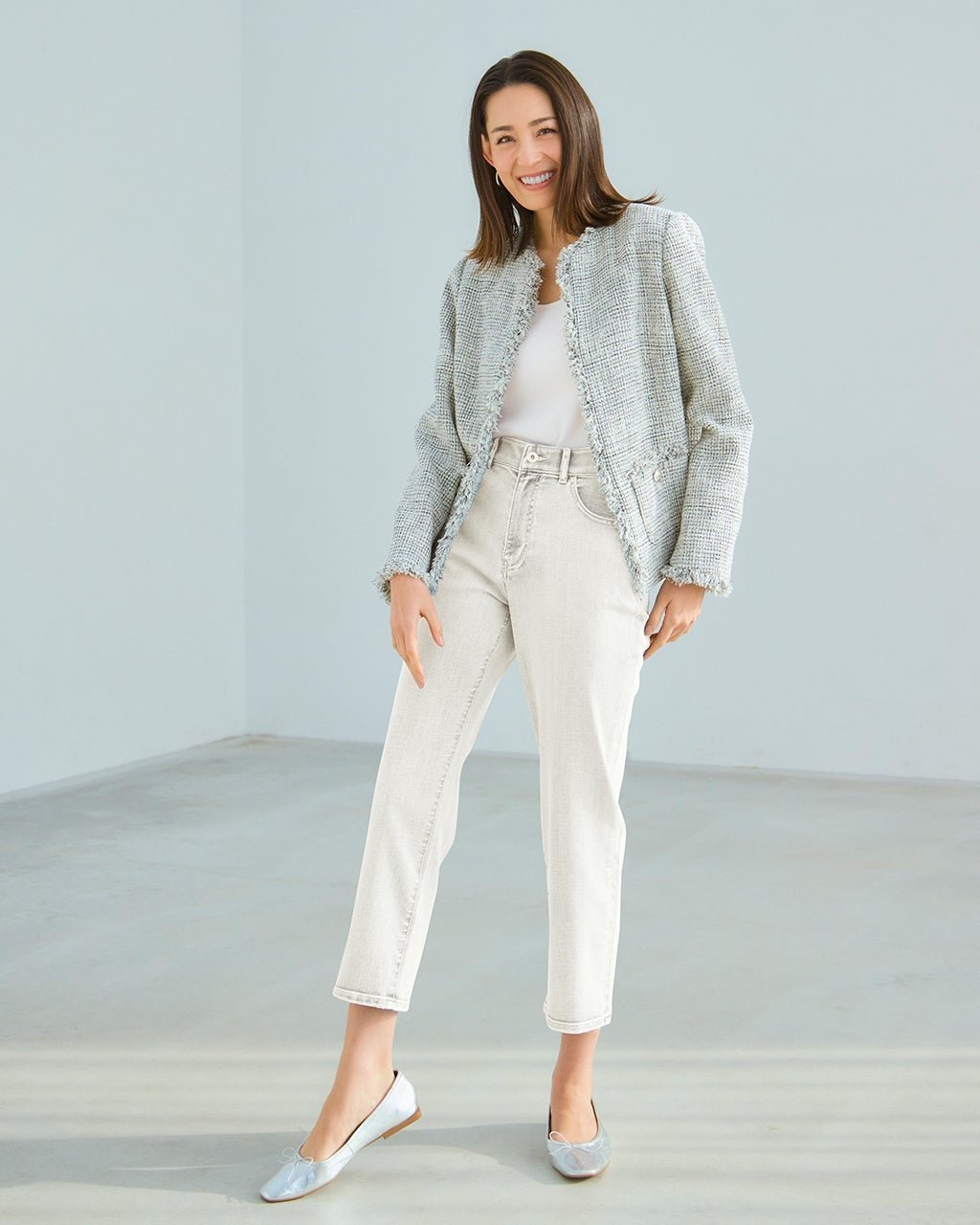 【ドゥクラッセ/DoCLASSE】のエアーストレッチデニム・クロップドストレート 人気、トレンドファッション・服の通販 founy(ファニー) ファッション Fashion レディースファッション Fashion for Women パンツ Pants & Trousers シューズ Shoes, Footwear ストレッチ Stretch, Stretchy Fabric ストレート Straight, Straight Cut デニム Denim, Jeans Material フラット Flat, Flat Shoes ポケット Pocket, Pocket Detail レギンス Leggings, Stretch Pants エレガント 上品 Elegant 人気 Popular, Best Seller other-1|ID: prp329100004392274 ipo3291000000034576290