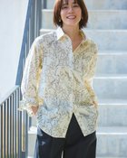 【ドゥクラッセ/DoCLASSE】のコットンローン・総柄シャツ モノトーン|ID: prp329100004392314 ipo3291000000035735015