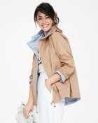 【ドゥクラッセ/DoCLASSE】の二重織リバーシブル・マウンテンパーカー ベージュ|ID: prp329100004392334 ipo3291000000030710030