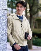 【ドゥクラッセ/DoCLASSE / MEN】の軽量3層ストレッチ撥水パーカ グレージュ|ID: prp329100004392356 ipo3291000000030710143