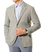 【ドゥクラッセ/DoCLASSE / MEN】の尾州サマーツイード調ジャージジャケット グレージュ|ID: prp329100004392368 ipo3291000000030710212