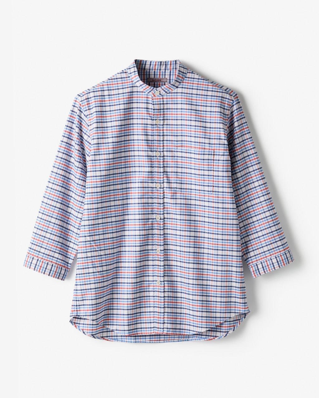 【ドゥクラッセ/DoCLASSE / MEN】のピュアファインオックスフォード7分袖 インテリア・キッズ・メンズ・レディースファッション・服の通販 founy(ファニー) 　ファッション　Fashion　メンズファッション　MEN　なめらか　Smooth　カーディガン　Cardigan　ジャケット　Jacket　スタンド　Stand　フィット　Fit　プリーツ　Pleats　ボックス　Box　メンズ　Mens　ヨーク　Yoke　エレガント 上品　Elegant　半袖　Short Sleeve　抗菌　Antibacterial　春　Spring　長袖　Long Sleeve　アプリコット|ID: prp329100004392370 ipo3291000000030710223