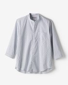 【ドゥクラッセ/DoCLASSE / MEN】のピュアファインオックスフォード7分袖 ドビーストライプ|ID: prp329100004392370 ipo3291000000030710228