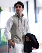 【ドゥクラッセ/DoCLASSE / MEN】の2WAYスウェットマリンベスト 杢グレー|ID: prp329100004392381 ipo3291000000030710294