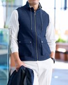 【ドゥクラッセ/DoCLASSE / MEN】の2WAYスウェットマリンベスト ネイビー|ID: prp329100004392381 ipo3291000000030710298