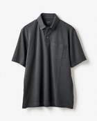 【ドゥクラッセ/DoCLASSE / MEN】の超長綿リファインドポロ 半袖 杢チャコール|ID: prp329100004392384 ipo3291000000030968103