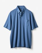 【ドゥクラッセ/DoCLASSE / MEN】の超長綿リファインドポロ 半袖 ライトインディゴ|ID: prp329100004392384 ipo3291000000030968115