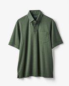 【ドゥクラッセ/DoCLASSE / MEN】の超長綿リファインドポロ 半袖 杢オリーブ|ID: prp329100004392384 ipo3291000000030968128