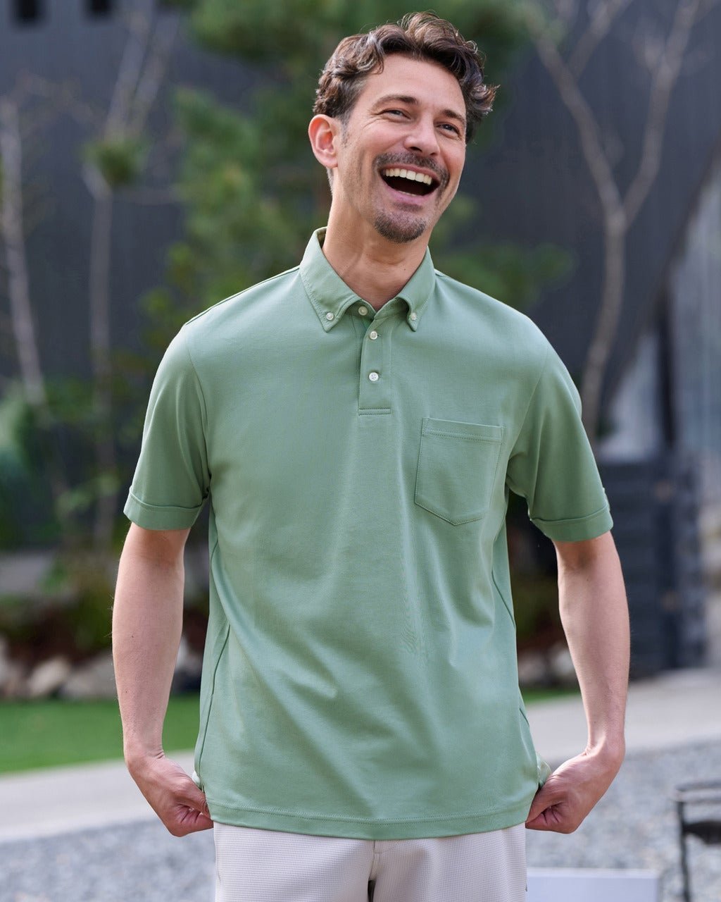 【ドゥクラッセ/DoCLASSE / MEN】の超長綿リファインドポロ 半袖 人気、トレンドファッション・服の通販 founy(ファニー) 　ファッション　Fashion　メンズファッション　MEN　トップス・カットソー　Tops/Tshirt/Men　シャツ　Shirts　ポロシャツ　Polo Shirts　ジャケット　Jacket　メンズ　Mens　エレガント 上品　Elegant　半袖　Short Sleeve　抗菌　Antibacterial　 other-1|ID: prp329100004392384 ipo3291000000031889998