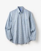 【ドゥクラッセ/DoCLASSE / MEN】のライトコットンシアサッカーシャツ 長袖 小花|ID: prp329100004392393 ipo3291000000036038879