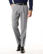 【ドゥクラッセ/DoCLASSE / MEN】の洗っても折り目を保つスラックスストレートワンタック ライトグレー|ID: prp329100004392397 ipo3291000000036037875