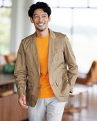 【ドゥクラッセ/DoCLASSE / MEN】の6ポケットトラベラージャケット ベージュ|ID: prp329100004392401 ipo3291000000030710401