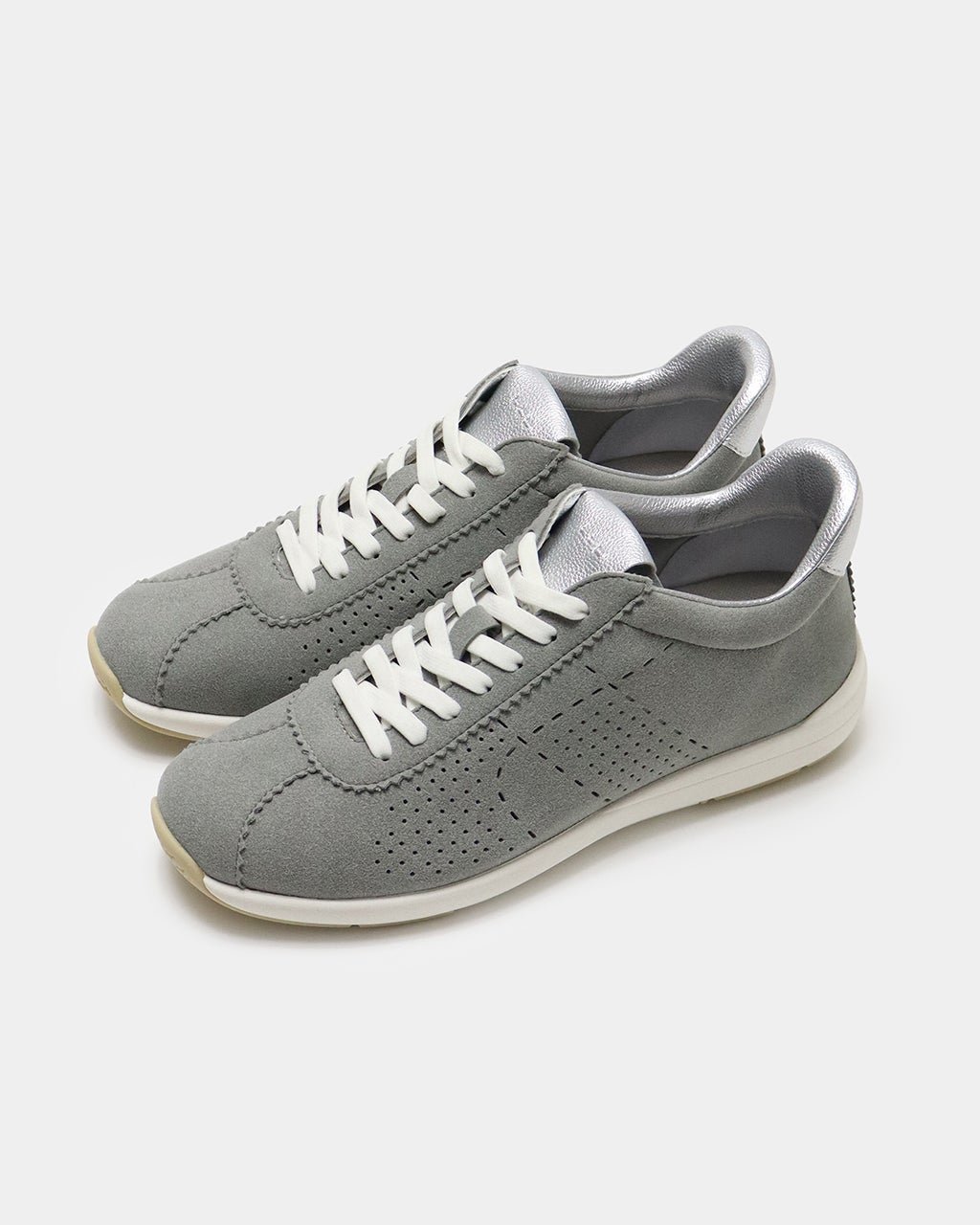 【フィットフィット/fitfit】のソフトフラットスニーカー インテリア・キッズ・メンズ・レディースファッション・服の通販 founy(ファニー) 　ファッション　Fashion　レディースファッション　Fashion for Women　インソール　Shoe Insole　クッション　Cushion, Throw Pillow　ストレッチ　Stretch, Stretchy Fabric　スニーカー　Sneakers, Trainers　フィット　Fit, Slim Fit　フラット　Flat, Flat Shoes　ラウンド　Round, Round Neck　ラバー　Rubber, Rubber Sole　リラックス　Relax, Relaxed Fit　レース　Lace, Lace Fabric　グレー|ID: prp329100004394041 ipo3291000000033669918