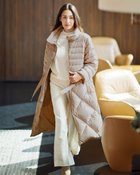 【ドゥクラッセ/DoCLASSE】のスタンドカラー・ダウンコート 人気、トレンドファッション・服の通販 founy(ファニー) ファッション Fashion レディースファッション WOMEN アウター Coat Outerwear コート Coats ダウン Down Coats And Jackets キルティング Quilting スタンド Stand ダウン Down トレンド Trend パターン Pattern フィット Fit フォルム Form thumbnail ベージュ|ID: prp329100004395266 ipo3291000000030778933